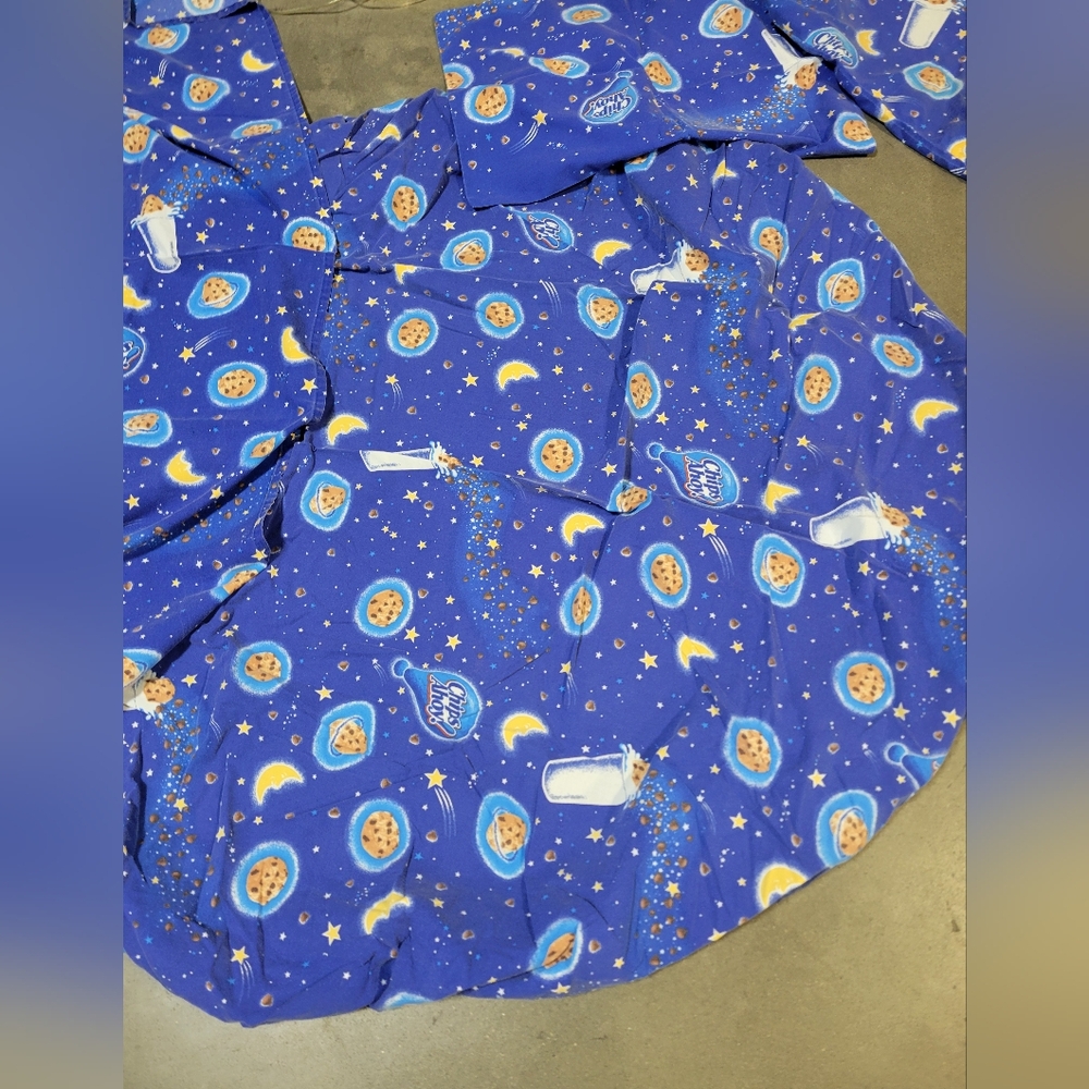 Vintage chips ahoy bedsheets double size flat, fitted 2 pillow cases